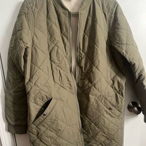 The North Face Quilted Khaki Jacket